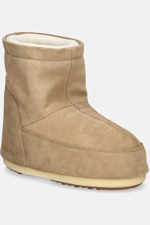 Moon Boot Stivali da neve in camoscio Icon Low Nolace Suede colore 80D1409400-L003