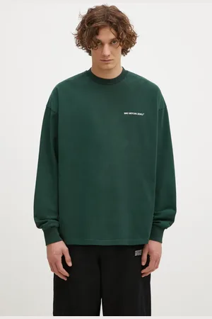Mki Miyuki-Zoku Top a maniche lunghe in cotone Uniform Long Sleeve Tee colore UNIFORM.LONG.SLEEVE.TEE