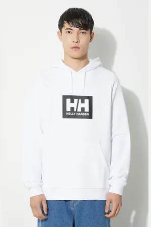 Helly Hansen Felpa in cotone colore con cappuccio 62981