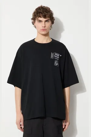 UNDERCOVER T-shirt in cotone Tee uomo colore con applicazione UC1D4807.4