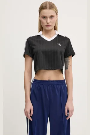 adidas T-shirt V-NECK POLO donna colore JD2606