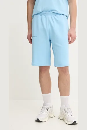 The Pangaia Pantaloncini in cotone colore turchese