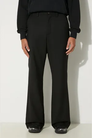AMBUSH Pantaloni in lana Flare Pants colore BMCO003F24FAB0011000