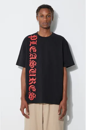 Pleasures T-shirt in cotone