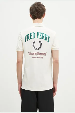 Fred Perry Polo in cotone colore con applicazione M9834.560