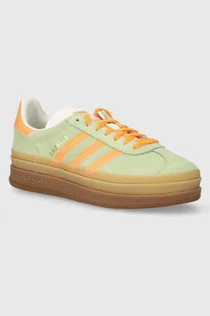 adidas Adidas Gazelle Bold Semi Green Spark / Screaming Orange / Core White IH7495