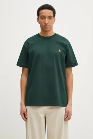 Carhartt T-shirt in cotone S/S American Script T-Shirt uomo colore I029956.CIXX