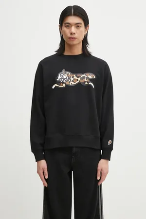 ICECREAM Felpa in cotone Running Dog Crewneck uomo colore IC25129
