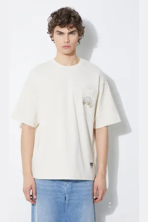 Evisu T-shirt in cotone Kamon hotfix Tee uomo colore 2ESHTM4TS7079