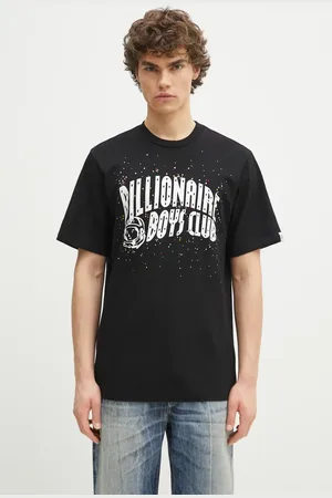 Billionaire Boys Club T-shirt in cotone Embellished Arch Logo T-Shirt uomo colore B25155