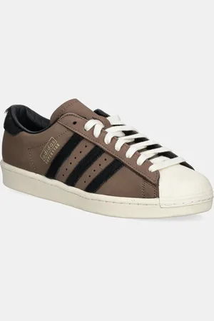 adidas Scarpe da ginnastica in nubuck SupeRStar Vintage uomo colore JI0319