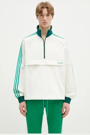 adidas Felpa in cotone Pullover uomo colore con applicazione JC8375