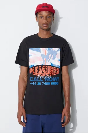 Pleasures T-shirt in cotone