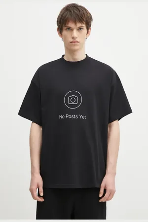 Vetements T-shirt in cotone No Posts Regular colore UA66TR730B