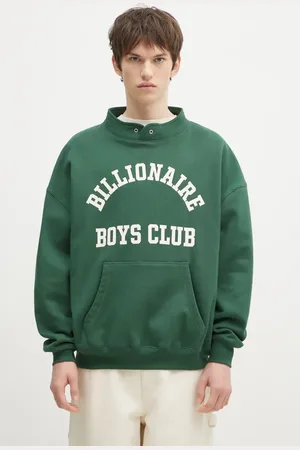 Billionaire Boys Club Felpa in cotone Stand Collar Sweatshirt uomo colore B24444