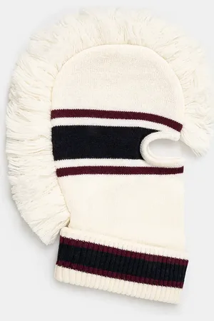 AMBUSH Passamontagna Fringe Knit Balaclava colore BMLC001F24KNI0013131