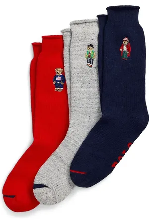 Ralph Lauren Calzini in cotone pacco da 3 colore 449958862