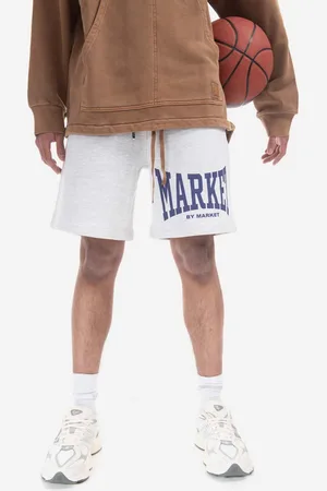 MARKET Pantaloncini in cotone Persistent Logo Sweatshorts