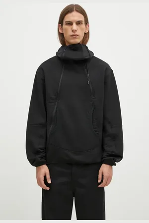 Maharishi Felpa Polartec Air Shinobi uomo colore con cappuccio 5277.BLACK