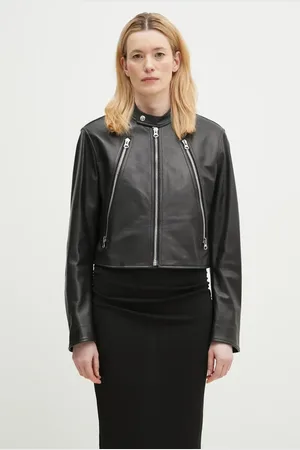 Maison Margiela Giacca in pelle colore S52AM0317
