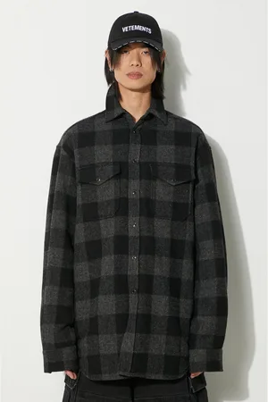 Vetements Giacca camicia Flannel Shirt colore UE64SH260BG