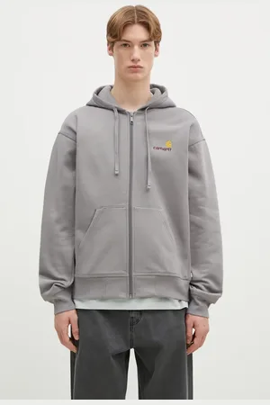 Carhartt Felpa Hooded American Script Jacket uomo colore con cappuccio I033063.2LRXX