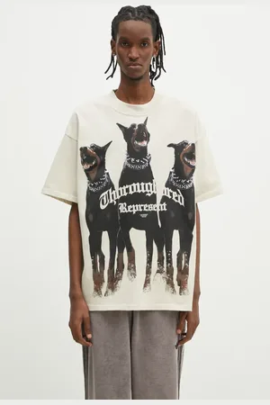 Represent T-shirt in cotone Thoroughbred uomo colore MLM41135.002