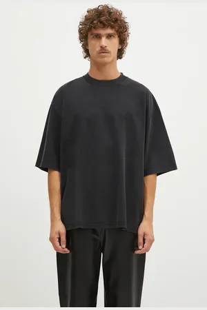 1017 ALYX 9SM T-shirt in cotone Oversized Crewneck Tee uomo colore con applicazione AAMTS0486FA01