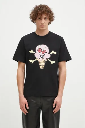 ICECREAM T-shirt in cotone Cones & Bones uomo colore IC24346