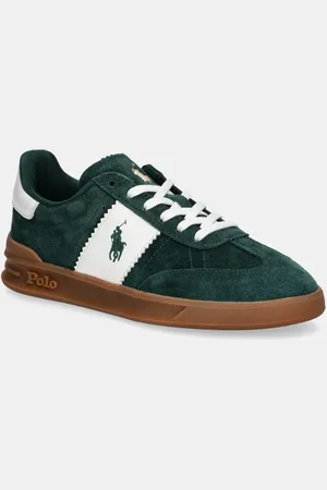 Ralph Lauren Sneakers in camoscio Hrt Aera Pp colore 809954903005