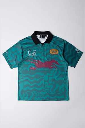 By Parra Polo Sports Flage Polo Shirt colore verde 52102
