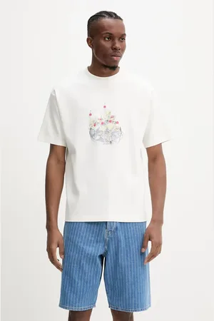 Drôle de Monsieur T-shirt in cotone Le T-Shirt Cocktails colore G-TS237-CO002-OW
