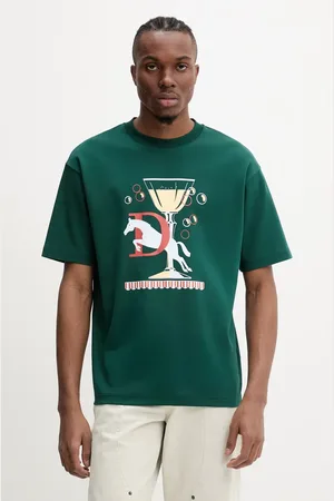 Drôle de Monsieur T-shirt in cotone Le T-Shirt Polo colore G-TS241-CO199-DGN