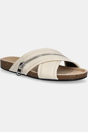 J.W.Anderson Infradito in pelle Biker Loafer colore SN0107 LA0268 002