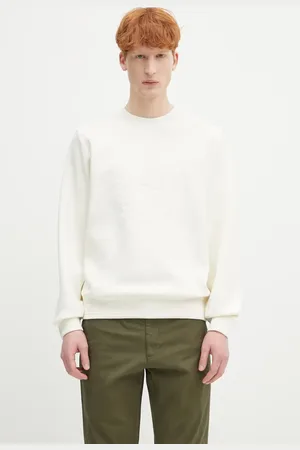 Lacoste Felpa colore con applicazione SH9959