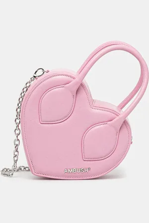 AMBUSH Borsa a mano in pelle Heart Top Handle Bag colore 12115033