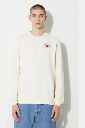 Fjällräven Felpa in cotone 1960 Logo F87163.113 uomo