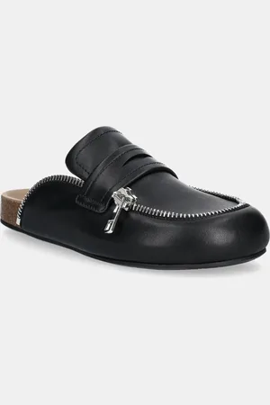 J.W.Anderson Infradito in pelle Biker Loafer colore LF0071 LA0268 999