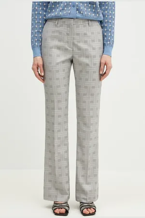 Kenzo Pantaloni in lana donna colore FF52PA1019JW.93
