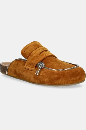 J.W.Anderson Ciabatte slide in camoscio Biker Loafer colore LF0071 LA0240 640