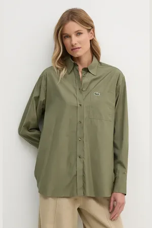 Lacoste Camicia in cotone donna colore