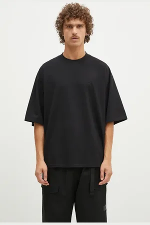 1017 ALYX 9SM T-shirt in cotone Oversized Crewneck Tee uomo colore con applicazione AAMTS0486FA01