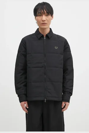 Fred Perry Giacca Quilted Overshirt uomo colore M6642.102