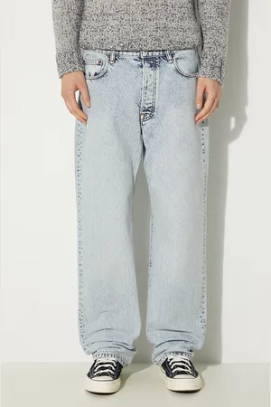 WoodWood Jeans in cotone Al Rigid Denim Straight Fit