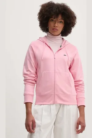 Lacoste Felpa donna colore con cappuccio