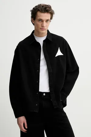 HELIOT EMIL Camicia di jeans uomo colore SS25_M_05_066_BLK01