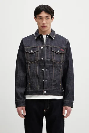 Evisu Giacca di jeans Classic Raw Denim colore 2ESHTM5DJ1042