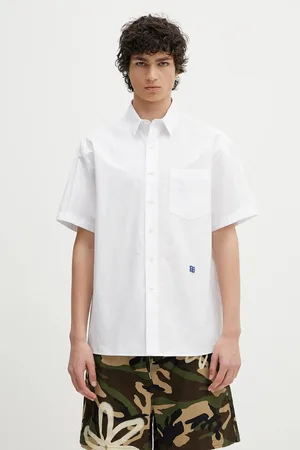 Ader Error Camicia in cotone Apparel-Top colore BN42FYSH0202WH