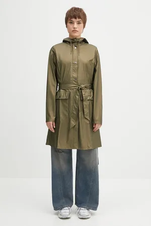 Rains Giacca Curve Long Jacket W3 colore 18130.105