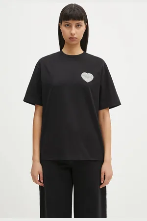 Carhartt T-shirt in cotone S/S Hartt Chain T-Shirt donna colore I034703